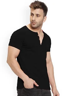 Stylish Fancy Cotton T-Shirts For Men-thumb1