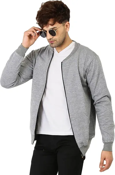 Stylish Fancy Solid Jackets For Men