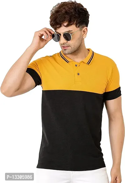 Stylish Fancy Cotton T-Shirts For Men-thumb0