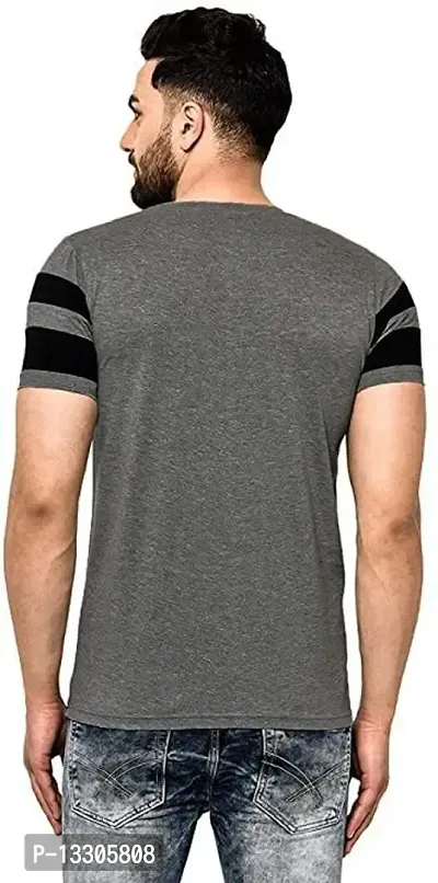 Stylish Fancy Cotton T-Shirts For Men-thumb2