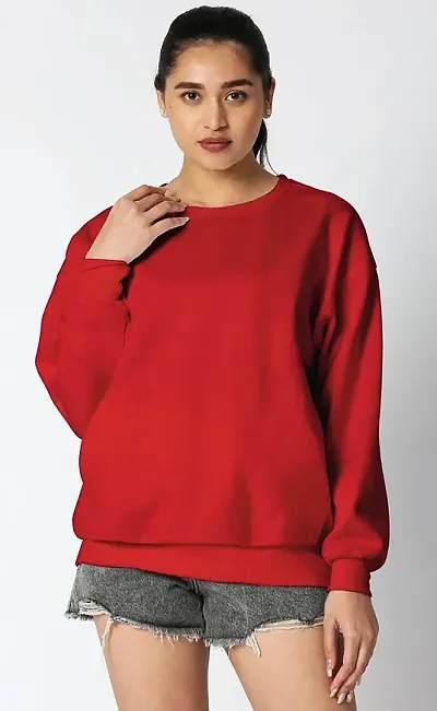 Women Red Sweatshirt for Christmas