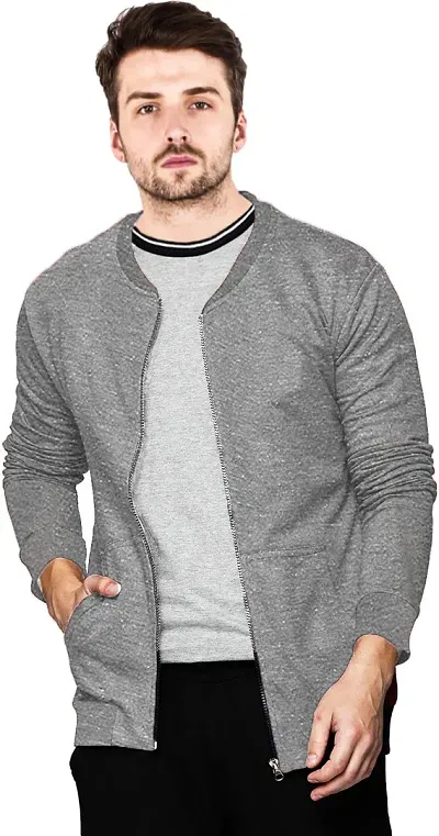 Fancy Cotton Solid Jackets For Men