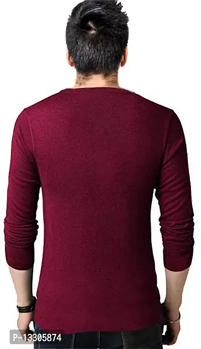 Stylish Fancy Cotton T-Shirts For Men-thumb2