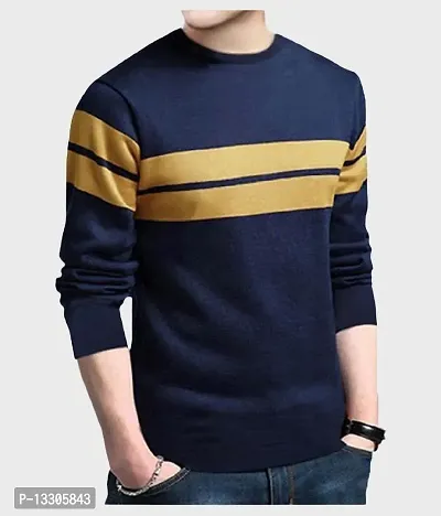 Stylish Fancy Cotton T-Shirts For Men-thumb0