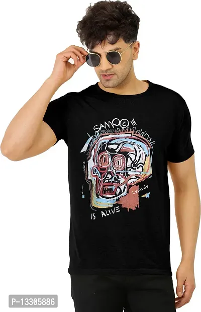 Stylish Fancy Cotton T-Shirts For Men