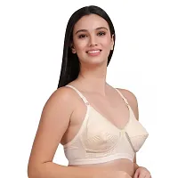 Feliza Women's Non-Wired Cotton Push-Up Non Padded Bra-thumb2