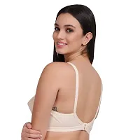 Feliza Women's Non-Wired Cotton Push-Up Non Padded Bra-thumb1