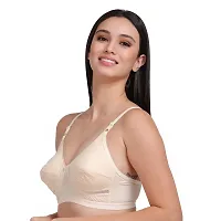 Feliza Women's Non-Wired Cotton Push-Up Non Padded Bra-thumb3