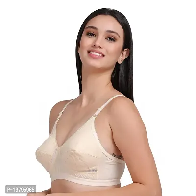 Feliza Women's Non-Wired Cotton Push-Up Non Padded Bra-thumb4