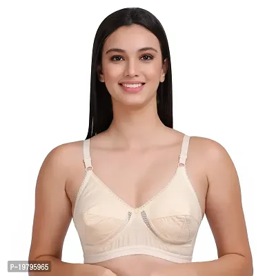 Feliza Women's Non-Wired Cotton Push-Up Non Padded Bra