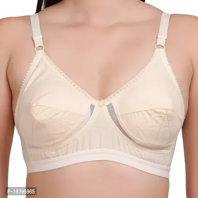 Feliza Women's Non-Wired Cotton Push-Up Non Padded Bra-thumb5