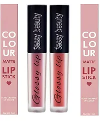 SASSY BEAUTY 4 in 1 Matte Liquid Lipstick | Waterproof and Smudge proof-thumb3