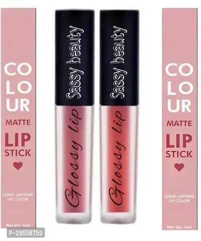 SASSY BEAUTY 4 in 1 Matte Liquid Lipstick | Waterproof and Smudge proof-thumb4