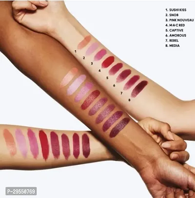 Sassy Beauty Liquid Matte Nude Lipsticks For Women  Pack of 5-thumb2