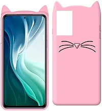 COVERBLACK Flexible Silicon Back Cover for Oppo CPH2293 Reno 7Pro 5G - Light Pink-thumb1