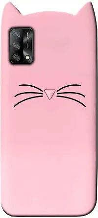 COVERBLACK Flexible Silicon Back Cover for OPPO CPH2219 OPPO F19 - Light Pink-thumb3