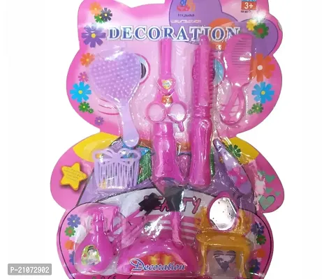 Buy Plastic toys for kids Barbie hair do set Online In India At