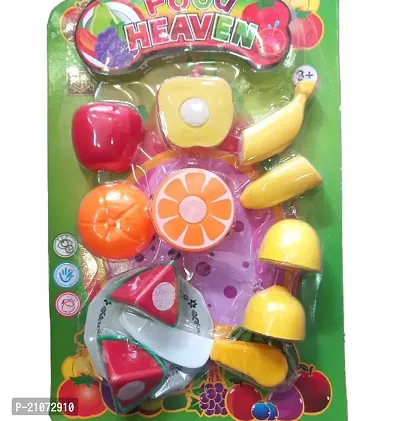Plastic toys for kids(fruits with toy cuttter)