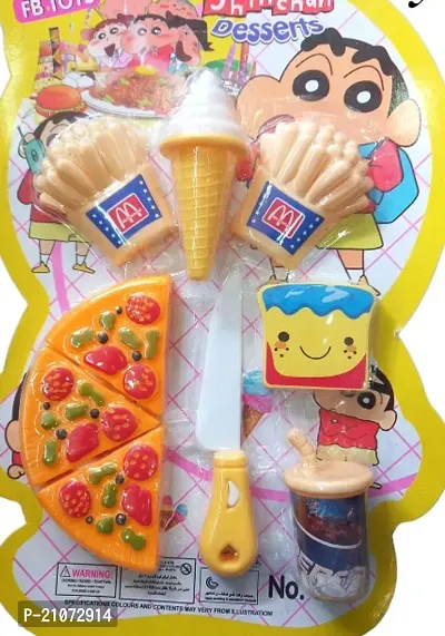 Plastic toys for kids(junk food set)-thumb0