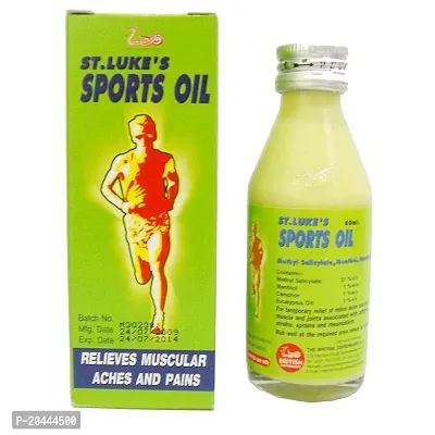 Movitronix St luke's Pain sports relief oil 60ml Pack of 1-thailand product