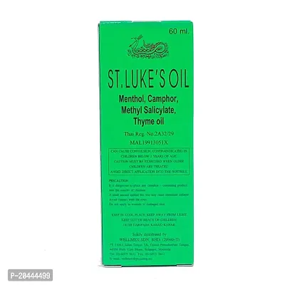 Movitronix St luke's Pain relief oil 60ml Pack of 1-thailand product