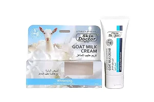 SKIN DOCTOR HERBALtrade; Goat milk whitening cream 50g - Pack of 1 -Thailand Product-thumb1