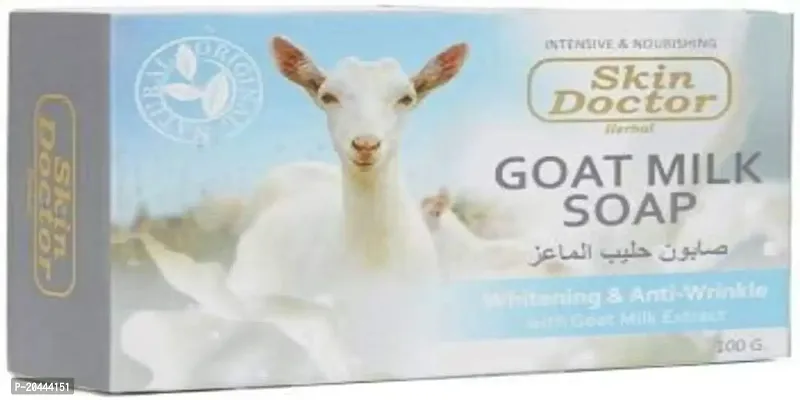 SKIN DOCTOR HERBALtrade; Goat milk whitening soap 100g- Pack of 1 -Thailand Product-thumb2