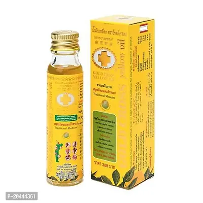 Movitronix Gold Cross Pain relief oil 15ml pack of 1 - Thailand Product