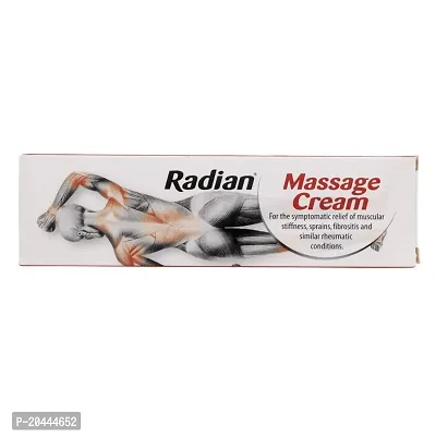 Radian Massage Cream for Instant Relief from Pain Sprains and Fibrositis, 100g Pack of 1