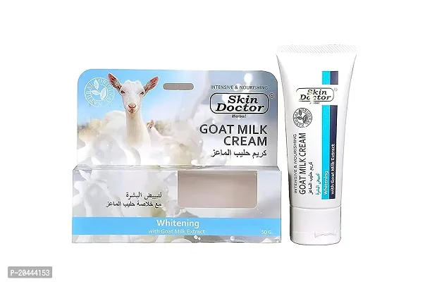 SKIN DOCTOR HERBALtrade; Goat milk whitening cream 50g - Pack of 1 -Thailand Product