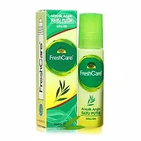 Movitronix Fresh care green herbal medicated roll on - 10ml- Pack of - Indonesia-thumb1