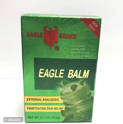 Eagle Brand Green Balm 0.705 Ounce /20 Gram Singapore Pack of 1