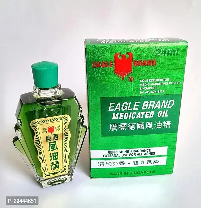 EAGLE BRAND MEDICATED OIL 24ML by Eagle Pack of 1