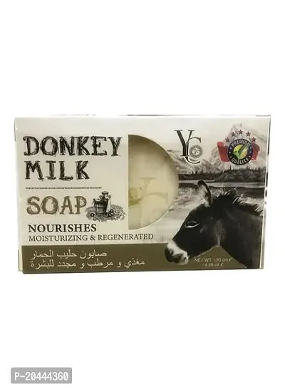 Movitronix Donkey Milk soap for whitening  150g Pack of 1 - Thailand Product-thumb0