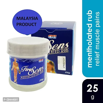 Movitronix  CNI firesens mentholated pain balm 25g - Malaysia Product - Pack of 1