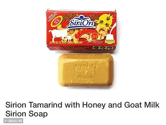 Hani Po Sirion K dynary goat milk  tamarind  Honey Soap 90g whitening soap - Thailand Pack of 1-thumb3