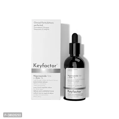 Phyto atomy Keyfactor Niacinamide 10% + Zinc 1% Face Serum for Acne Marks, Blemishes  Oil Balancing with Zinc | Anti Acne Serum for Oily  Acne Prone Skin 50ml