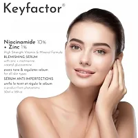 Phyto atomy Keyfactor Niacinamide 10% + Zinc 1% Face Serum for Acne Marks, Blemishes  Oil Balancing with Zinc | Anti Acne Serum for Oily  Acne Prone Skin 50ml-thumb3