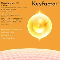 Phyto atomy Keyfactor Niacinamide 10% + Zinc 1% Face Serum for Acne Marks, Blemishes  Oil Balancing with Zinc | Anti Acne Serum for Oily  Acne Prone Skin 50ml-thumb1