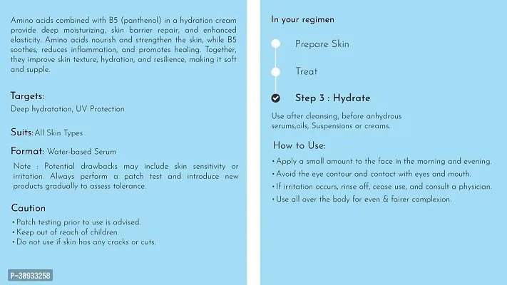 Phyto Atomy Keyfactor Amino Acids + B5 Serum | Ultimate Hydration  Radiance | amino acids B5 hydration serum | phyto atomy | face serum-thumb3