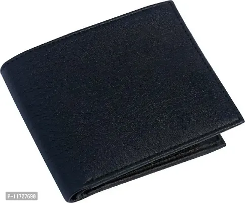 Men Black Artificial Leather Wallet