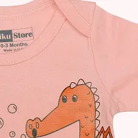 Piku Store Hosiery Multi-Color Half Sleeves T-Shirt  Short Set for Baby Girls  Boys-thumb3