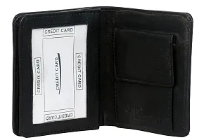 ibex Men Casual Black Artificial Leather Wallet (8 Card Slots)-thumb1