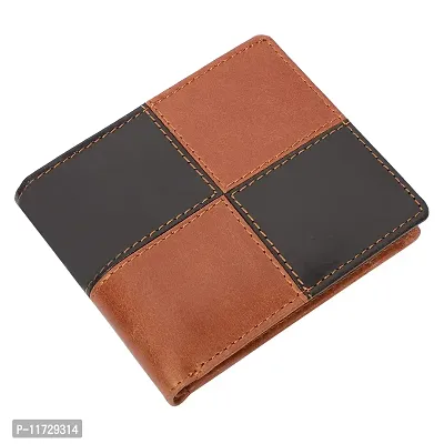IBEX Stylish RFID Protected Genuine Leather Wallet for Men-thumb0
