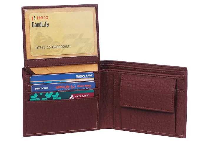 ibex Men Brown Genuine Leather Wallet