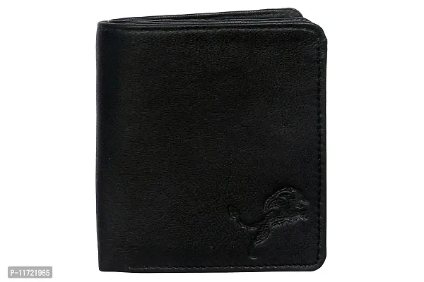 ibex Men Casual Black Artificial Leather Wallet (8 Card Slots)-thumb3
