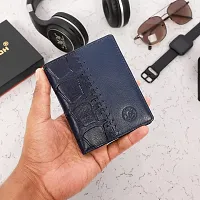 IBEX Stylish RFID Protected Genuine Leather Wallet for Men-thumb3