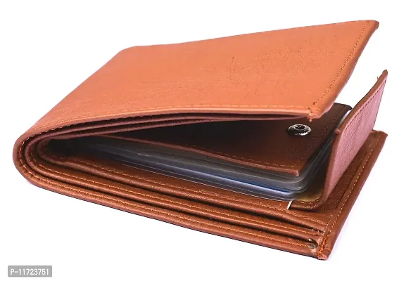IBEX Men's Tan Artificial Leather Wallet