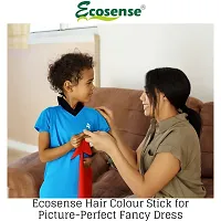 ECOSENSE Hair Colour Touch Up Stick for Men  Women | Triple Pack 4g (Brown) | Easy and Quick Root Touch Up | Temporary Hair Colour | Natural Ingredients | Pack of 3-thumb4