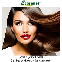 ECOSENSE Hair Colour Touch Up Stick for Men  Women | Triple Pack 4g (Brown) | Easy and Quick Root Touch Up | Temporary Hair Colour | Natural Ingredients | Pack of 3-thumb2